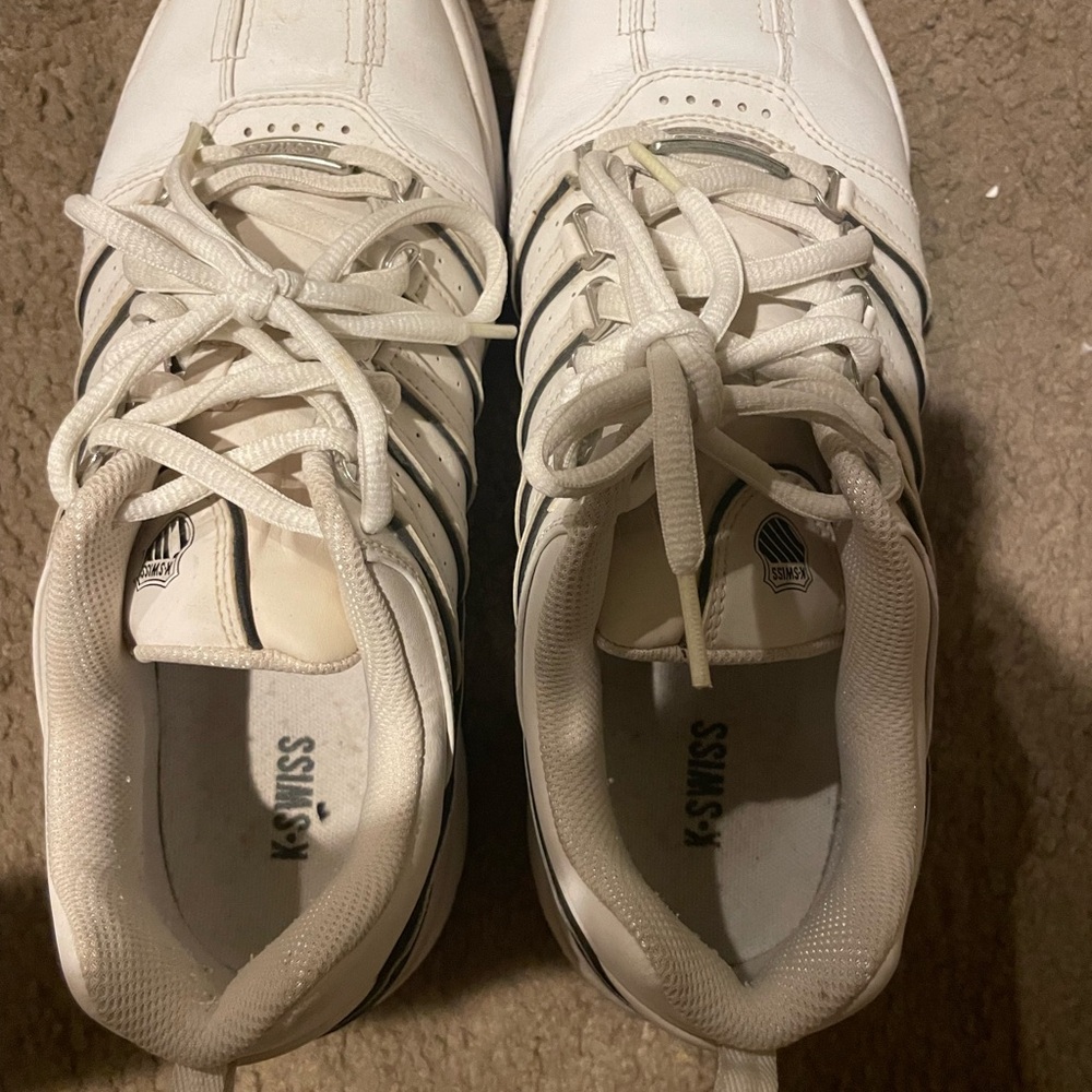 K-Swiss Classic White Sneakers Mens